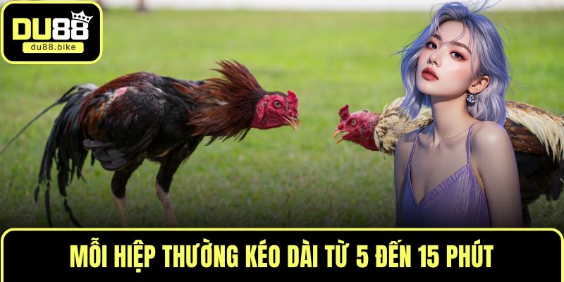 Mỗi hiệp thường kéo dài từ 5 đến 15 phút